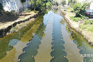 未截污河道消除黑臭-江苏省无锡市锡山区东北塘大李巷浜