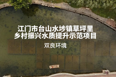 景观水体修复项目-广东江门台山草坪村乡村振兴项目